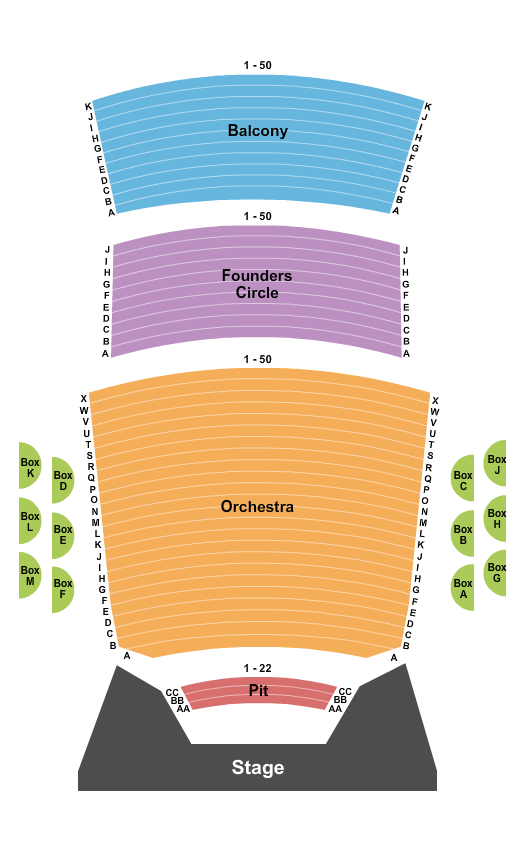 Peace Concert Hall At The Peace Center Some Like It Hot Seating Chart